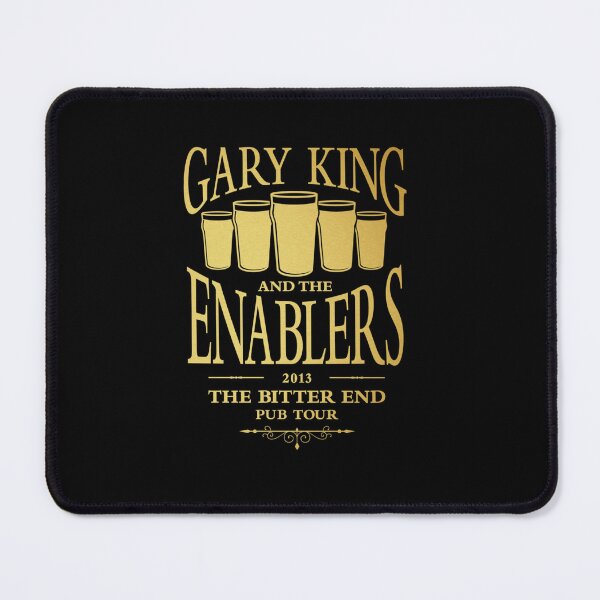 Item preview, Gary King and the Enablers designed and sold by jonniehensinky.