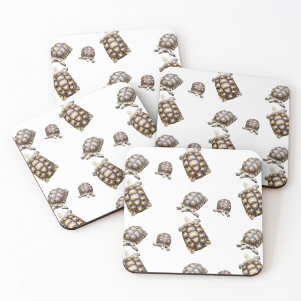 Item preview, Trio of Sulcata Turtles designed and sold by BeachBumFamily.