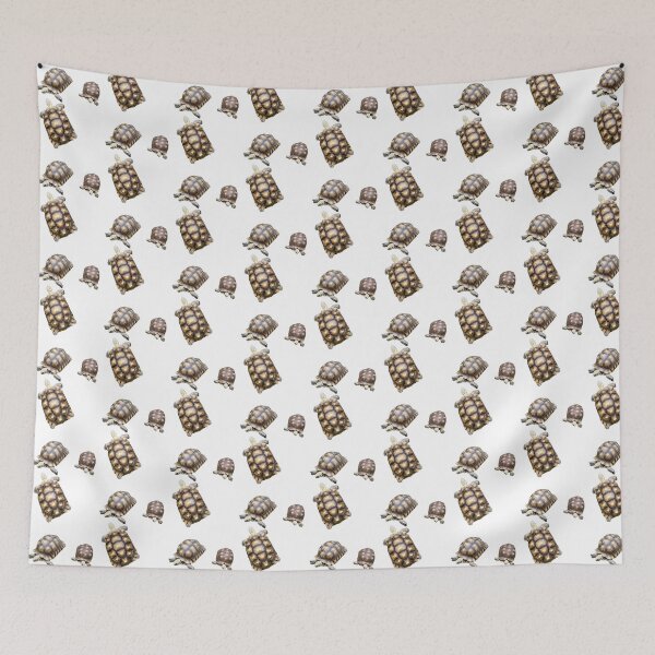 Item preview, Trio of Sulcata Turtles designed and sold by BeachBumFamily.