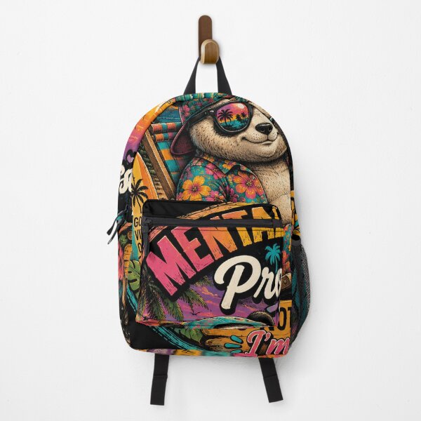 Item preview, Mental Vacation in Progress – Funny Panda Beach Vibes designed and sold by Molli98.