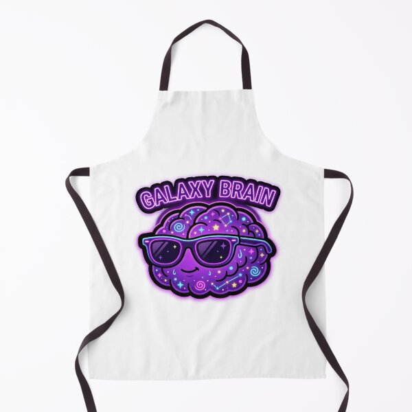 Item preview, Galaxy Brain Big Think Meme Funny Genius designed and sold by NeonNerd Studio.