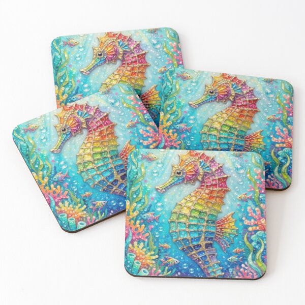 Item preview, Seahorses in the sea designed and sold by PP&RAINBOW SHOP.