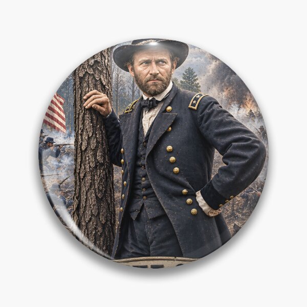 Item preview, Lick 'Em Tomorrow Though | Ulysses S Grant Battle of Shiloh designed and sold by Designed for War.