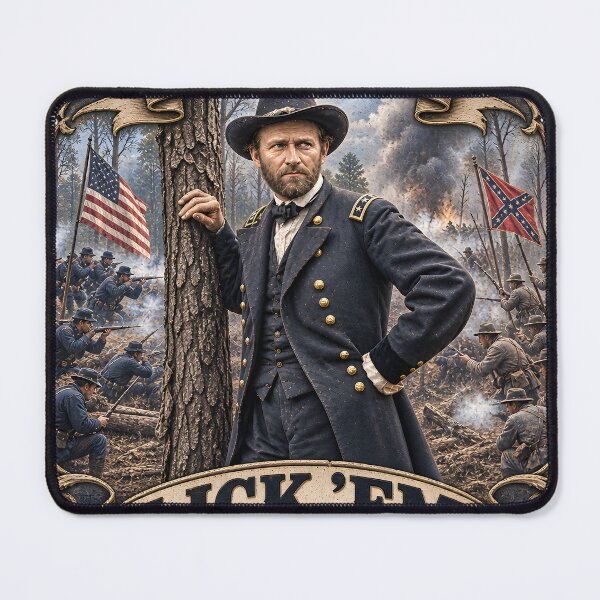 Item preview, Lick 'Em Tomorrow Though | Ulysses S Grant Battle of Shiloh designed and sold by Designed for War.