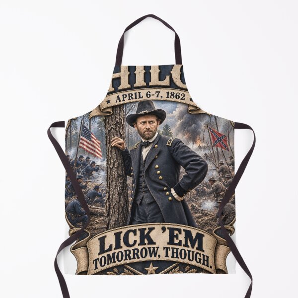 Item preview, Lick 'Em Tomorrow Though | Ulysses S Grant Battle of Shiloh designed and sold by Designed for War.
