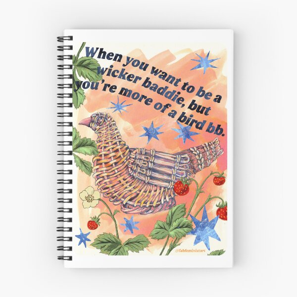 Item preview, When you want to be a wicker baddie, but you're more of a bird bb designed and sold by fabfeminist.