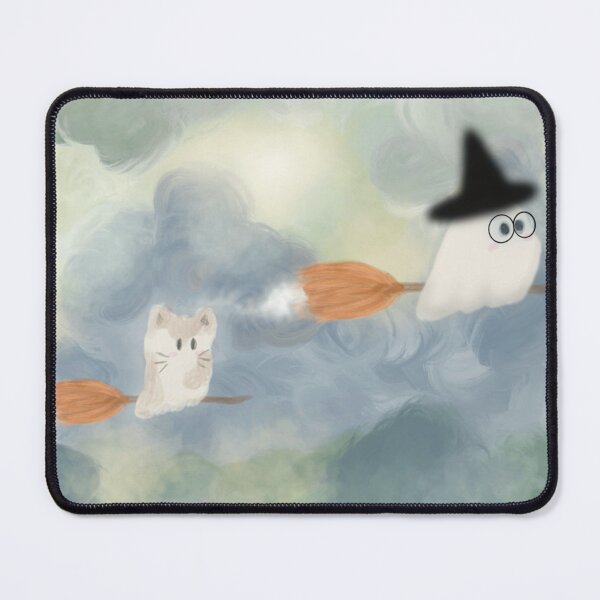 Item preview, The ghost and his cat designed and sold by Ikumy.
