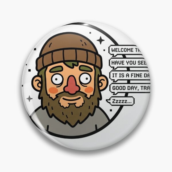 Item preview, NPC Blank Stare Main Character Meme designed and sold by NeonNerd Studio.