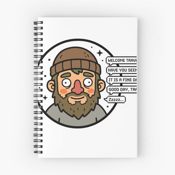 Item preview, NPC Blank Stare Main Character Meme designed and sold by NeonNerd Studio.