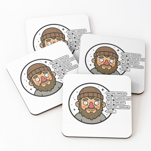 Item preview, NPC Blank Stare Main Character Meme designed and sold by NeonNerd Studio.