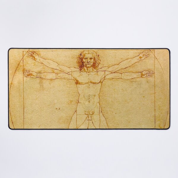 Item preview, Vitruvian Man (L'uomo vitruviano), Leonardo da Vinci, 1490 designed and sold by The Gaping Maw.