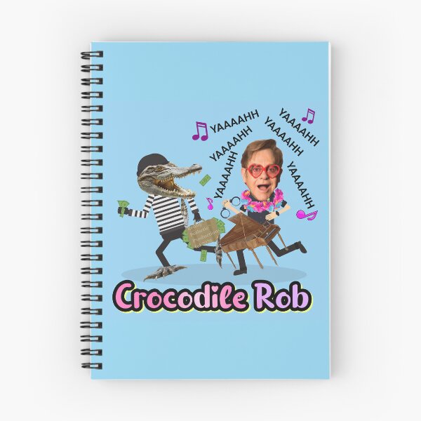 Item preview, Crocodiles involved in robberies is kinda catchy designed and sold by reallypathetic.