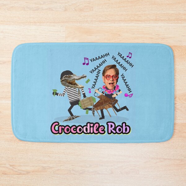 Item preview, Crocodiles involved in robberies is kinda catchy designed and sold by reallypathetic.