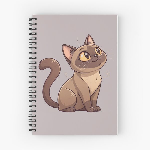 Item preview, Cute Kawaii European Burmese Cat with Golden Eyes designed and sold by Mousy17.