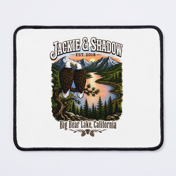 Item preview, Jackie And Shadow Big Bear Lake Bald Eagle Nature designed and sold by LASTIQUE-dd.