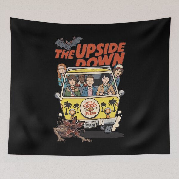 Item preview, The Upside Down, Stranger Things vintage design designed and sold by LiuTiuuu.