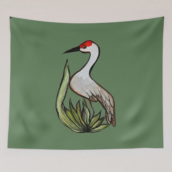 Item preview, Sandhill Crane designed and sold by lacychenault.