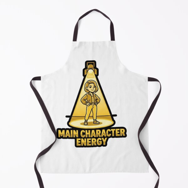 Item preview, Main Character Energy Protagonist Vibes designed and sold by NeonNerd Studio.