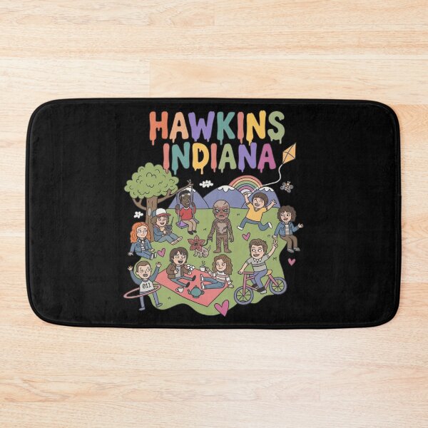 Item preview, Hawkins Indiana, The Upside Down, Stranger Things vintage design designed and sold by LiuTiuuu.