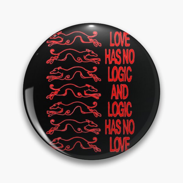 Item preview, Love Has No Logic Retro Rats Hand Drawn Alternative Design designed and sold by 101-Stor.