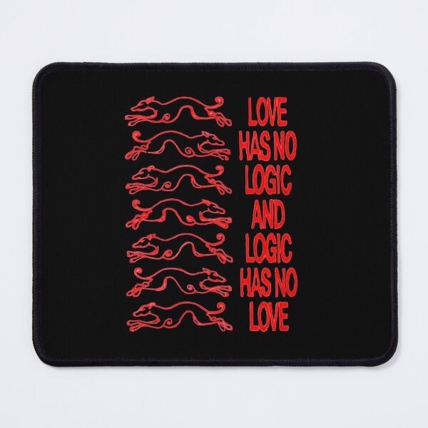 Item preview, Love Has No Logic Retro Rats Hand Drawn Alternative Design designed and sold by 101-Stor.