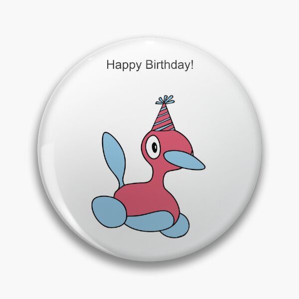 Artikelvorschau, Porygon2 Alles Gute zum Geburtstag entworfen und verkauft von kyravreeland.