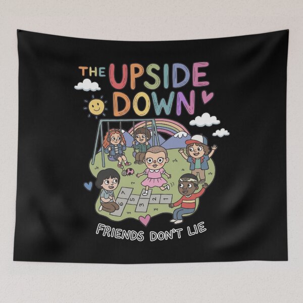 Item preview, The Upside Down, Stranger Things vintage design designed and sold by LiuTiuuu.