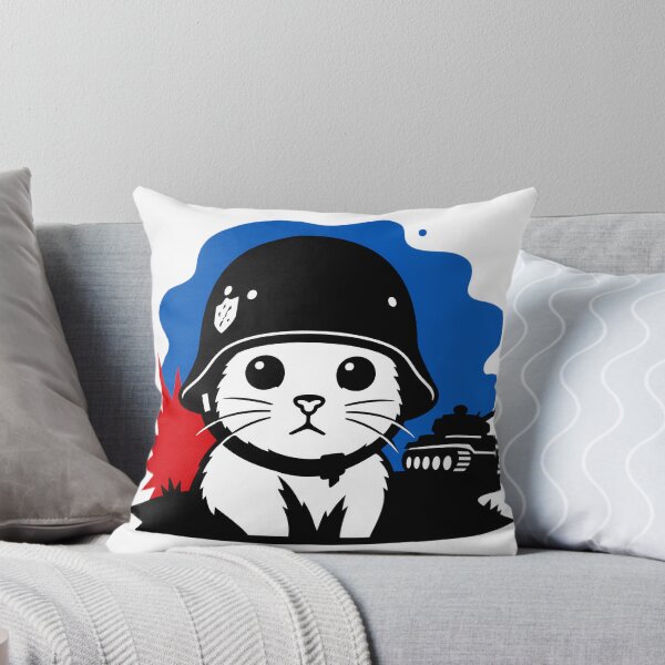 Item preview, Cute Tactical Cat Soldier designed and sold by Peac7e.