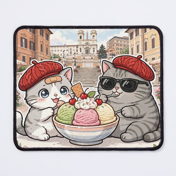 Item preview, Roman Summer - Freda and Junior Gelato in Rome Italy designed and sold by MAISON SYLVIE.