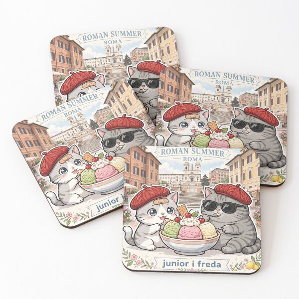Item preview, Roman Summer - Freda and Junior Gelato in Rome Italy designed and sold by MAISON SYLVIE.