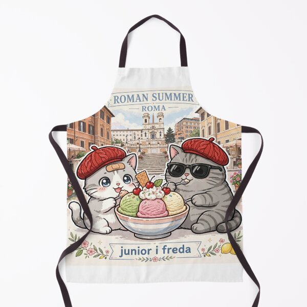 Item preview, Roman Summer - Freda and Junior Gelato in Rome Italy designed and sold by MAISON SYLVIE.