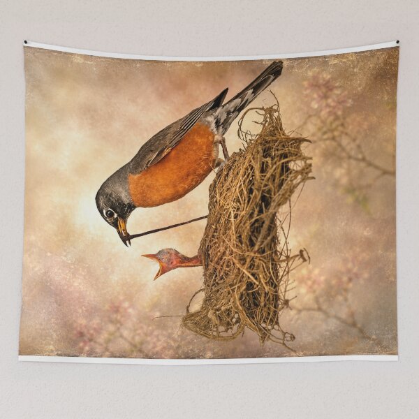 Item preview, A Robin’s Morning Delivery designed and sold by Kimberly Palmer.