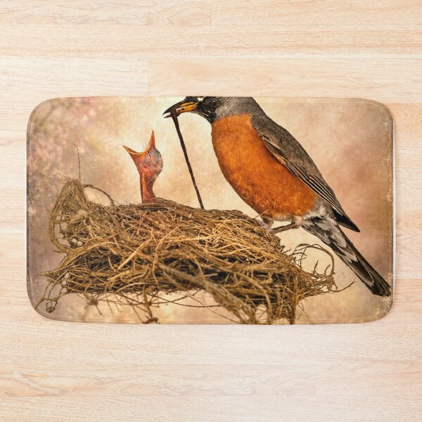 Item preview, A Robin’s Morning Delivery designed and sold by Kimberly Palmer.