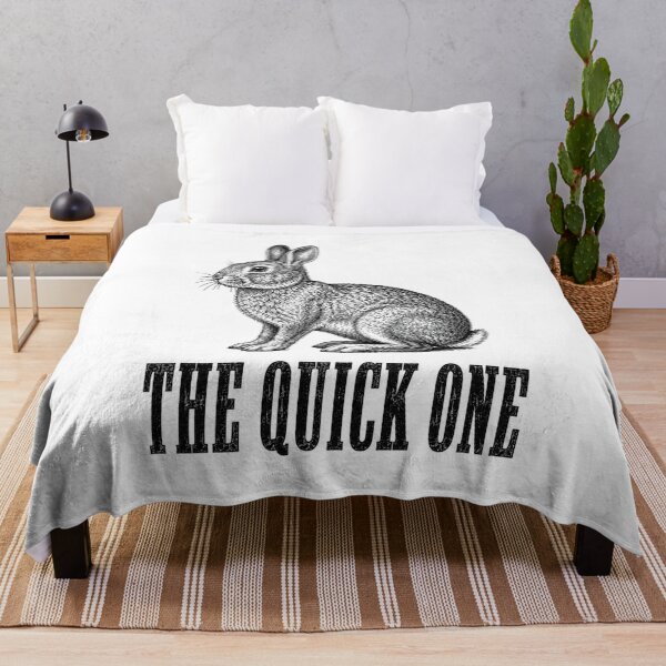 Item preview, The Quick One – Vintage Rabbit Engraving designed and sold by MotionBanana Art.