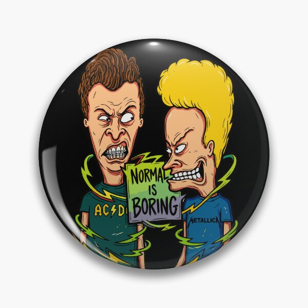 Item preview, Beavis and Butt-Head, Rock Rivalry, Normal Is Boring designed and sold by Imprearte.