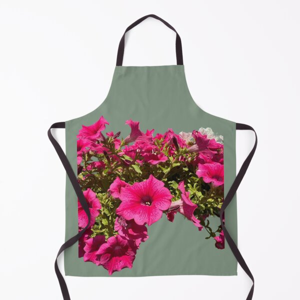 Item preview, Isolated Bright Pink Petunia Flower Cascade Macro Cutout designed and sold by BalkanBloom.