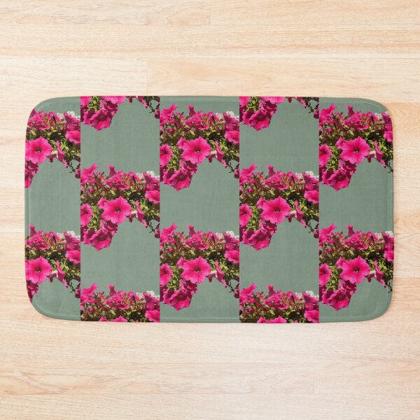 Item preview, Isolated Bright Pink Petunia Flower Cascade Macro Cutout designed and sold by BalkanBloomArt.