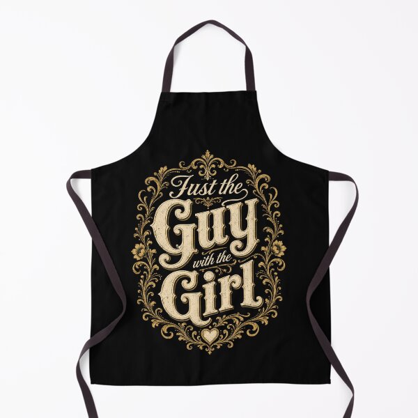 Item preview, Vintage Guy with the Girl Ornate Floral Typography designed and sold by anapldv.