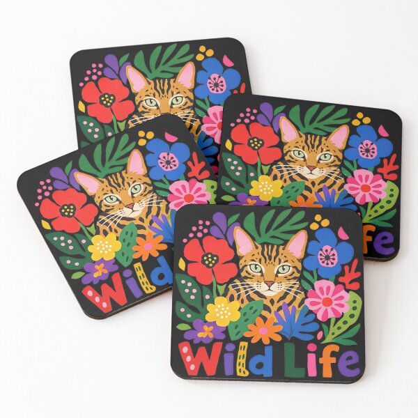 Item preview, Wildlife – Colorful Matisse Style Bengal Cat designed and sold by Bengoer18.
