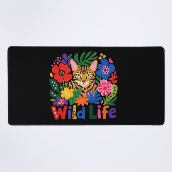 Item preview, Wildlife – Colorful Matisse Style Bengal Cat designed and sold by Bengoer18.