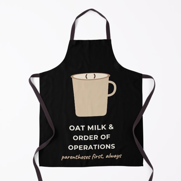 Item preview, Oat Milk Order Of Operations Funny Math Coffee designed and sold by The Cozy Design Studio.