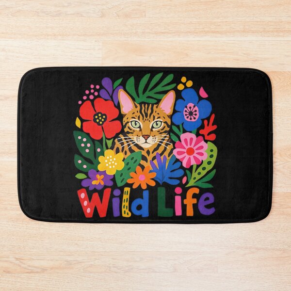 Item preview, Wildlife – Colorful Matisse Style Bengal Cat designed and sold by Bengoer18.