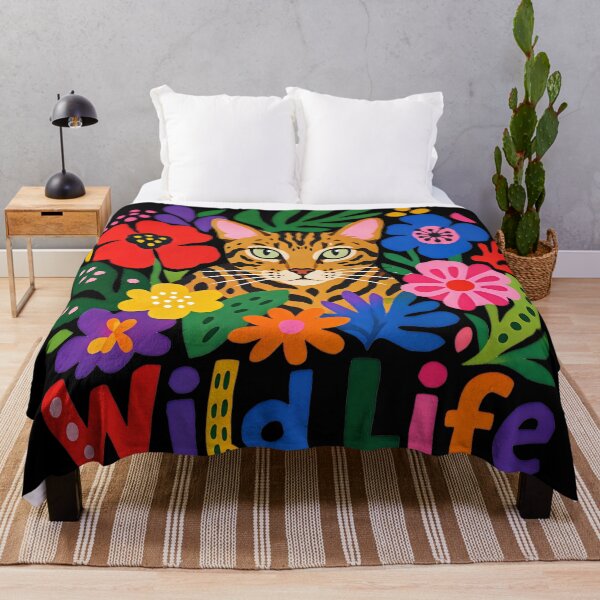 Item preview, Wildlife – Colorful Matisse Style Bengal Cat designed and sold by Bengoer18.