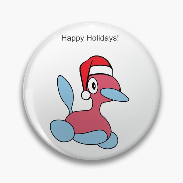 Item preview, Porygon2 Happy Holidays designed and sold by kyravreeland.