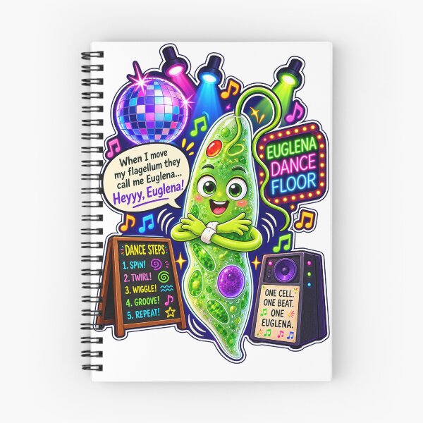 Item preview, Heyyy Euglena! Flagellum Dance – Funny Biology Science Humor designed and sold by ChicClicker.