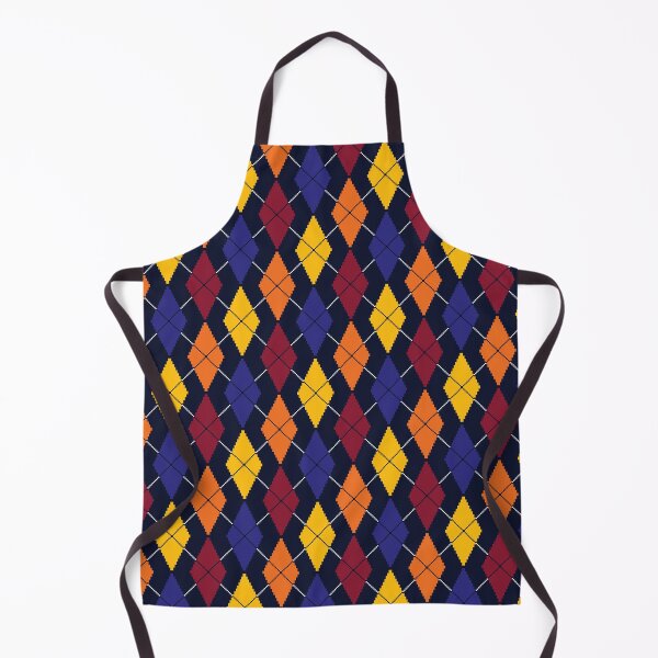Item preview, Pixel Art Argyle Seamless Pattern in Navy Gold and Crimson designed and sold by mrhighsky.