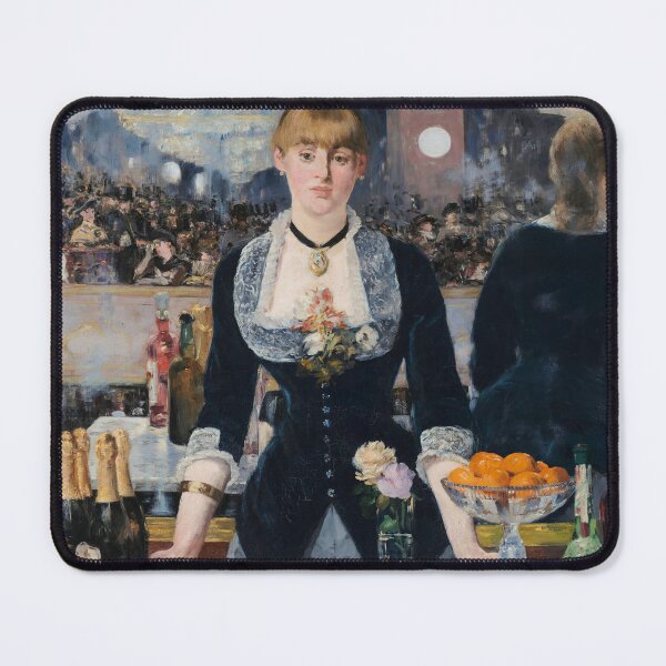 Item preview, A Bar at the Folies-Bergère (Un bar aux Folies Bergère), Édouard Manet, 1882 designed and sold by The Gaping Maw.