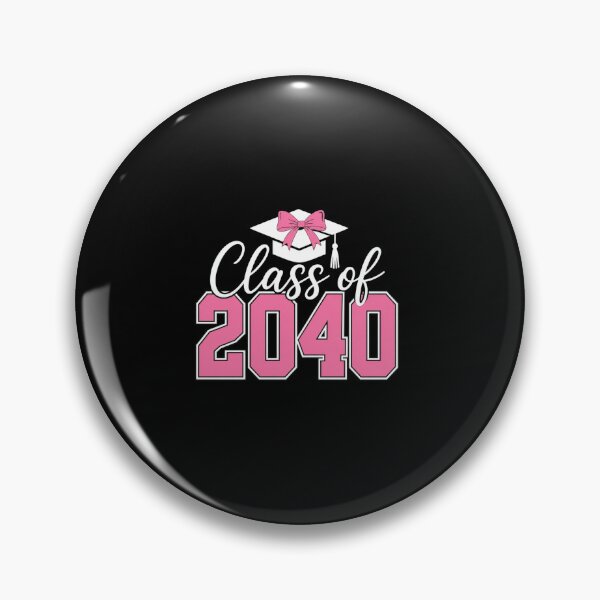 Item preview, Graduation 2040 Class of 2040 Pink Bow Graphic designed and sold by anapldv.