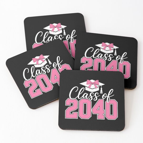 Item preview, Graduation 2040 Class of 2040 Pink Bow Graphic designed and sold by anapldv.