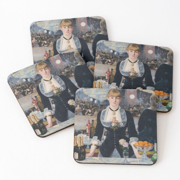 Item preview, A Bar at the Folies-Bergère (Un bar aux Folies Bergère), Édouard Manet, 1882 designed and sold by The Gaping Maw.
